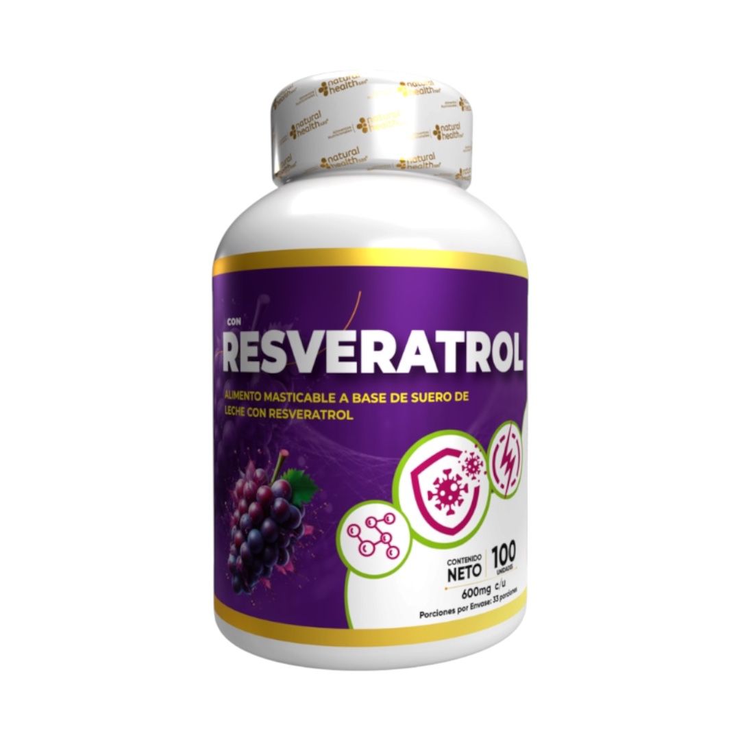 Resveratrol X100 PASTILLAS
